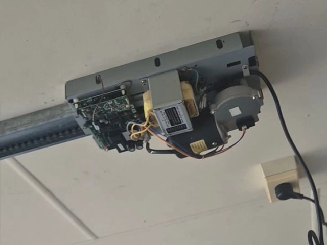 Failed opener motor before the repair